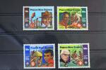 Papua-Neuguinea Papua-Neuguinea 427-430 postfrisch Pfadfinder MiNr. 427-430 postfrisch Pfadfinder -
