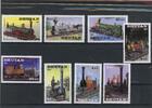 Bhutan Bhutan 852-859 postfrisch Eisenbahn MiNr. 852-859 postfrisch Eisenbahn -
