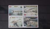 Bangladesch Bangladesch 323-326 postfrisch Viererblock Reptilien MiNr. 323-326 postfrisch Viererblock Reptilien -