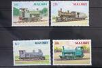 Malawi Malawi 481-484 postfrisch Eisenbahn Lokomotive MiNr. 481-484 postfrisch Eisenbahn Lokomotive -