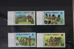 Samoa Samoa 276-279 postfrisch Pfadfinder MiNr. 276-279 postfrisch Pfadfinder -