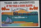 Turks- und Caicosinseln Turks- und Caicosinseln Block 42 mit 624 postfrisch Eisenbahn MiNr. Block 42 mit 624 postfrisch Eisenbahn -
