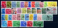 Cept Cept Jahrgang 1962 gestempelt MiNr. Jahrgang 1962 gestempelt -