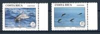Costa Rica Costa Rica 1417-1418 postfrisch Delfine MiNr. 1417-1418 postfrisch Delfine -