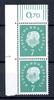 Bund senkr. Paar Bund senkr. Paar 302 DZ 1 tief postfrisch MiNr. 302 DZ 1 tief postfrisch -