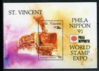 St. Vincent St. Vincent Block 174 postfrisch Lokomotive MiNr. Block 174 postfrisch Lokomotive -