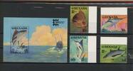 Grenada Grenada 1608-1610, 15, Block 185 postfrisch Fische MiNr. 1608-1610, 15, Block 185 postfrisch Fische -