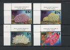 Fidschi Inseln Fidschi Inseln 808-11 postfrisch Meerestiere MiNr. 808-11 postfrisch Meerestiere -