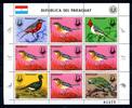 Paraguay Kleinbogen Paraguay Kleinbogen 3869 postfrisch Vögel MiNr. 3869 postfrisch Vögel -