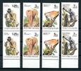 Thailand senkr. Paare Thailand senkr. Paare 1031-1034 postfrisch Affen MiNr. 1031-1034 postfrisch Affen -