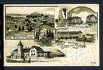    AK Bitsch - Frankreich Festung, Kaserne, Bahnhof, Preussenstein 1912 gebraucht 