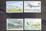 Papua Neuguinea Papua Neuguinea 557-560 postfrisch Flugzeuge MiNr. 557-560 postfrisch Flugzeuge -