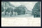 AK Saargemünd -Deutsches Kaiserreich Landgerichtsplatz 1901 gebraucht -