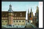 AK Höxter - Westfalen Rathaus u. evgl. Kirche um 1910 ungebraucht -