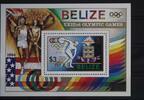 Belize Belize Block 63 mit 751 postfrisch Olympische Spiele MiNr. Block 63 mit 751 postfrisch Olympische Spiele -