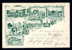 AK Lippspringe-Kreis Paderborn Hotel Wegener, Schlepper, Garbe 1898 gebraucht -