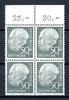 Bund 4er Block Oberrand Bund 4er Block Oberrand 189 postfrisch MiNr. 189 postfrisch -