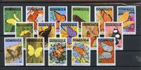 Dominica Dominica 1452-1467 postfrisch Schmetterling MiNr. 1452-1467 postfrisch Schmetterling -