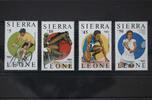 Sierra Leone Sierra Leone 997-1000 postfrisch MiNr. 997-1000 postfrisch -