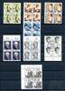 Berlin Lot 4er Blöcke mit zentrischen Berlin Lot 4er Blöcke mit zentrischen Ersttagssonderstempel Ersttagssonderstempel -