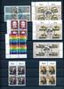 Berlin Lot 4er Blöcke mit zentrischem Berlin Lot 4er Blöcke mit zentrischem Ersttagssonderstempel Ersttagssonderstempel -