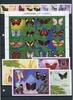 Guyana Guyana 4723-4730, Zd-Bg 4731-4746, Block postfrisch Schmetterling MiNr. 4723-4730, Zd-Bg 4731-4746, Block postfrisch Schmetterli -