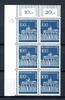 Berlin 6er Bl. Eckrand ol Berlin 6er Bl. Eckrand ol 290 postfrisch DZ 12 MiNr. 290 postfrisch DZ 12 -