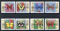 St. Vincent Grenadinen St. Vincent Grenadinen 664-71 postfrisch SPECIMEN, Schmetterling MiNr. 664-71 postfrisch SPECIMEN, Schmetterling -