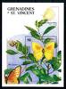 St. Vincent Grenadinen St. Vincent Grenadinen Block 46 postfrisch Schmetterlinge MiNr. Block 46 postfrisch Schmetterlinge -