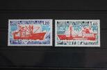 Französische Gebiete in der Antarktis (TAAF) Französische Gebiete in der Antarktis (TAAF) 122-123 postfrisch Schiff MiNr. 122-123 postfrisch Schiff -