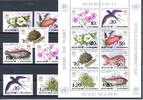 Korea Korea 3346-3353, Klb. unvollständig postfrisch Schmetterling MiNr. 3346-3353, Klb. unvollständig postfrisch Schmetterling -
