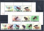 Korea Korea 3413-3418, Klb. postfrisch Insekten MiNr. 3413-3418, Klb. postfrisch Insekten -