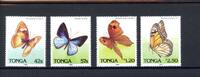 Tonga Tonga 1074-77 postfrisch Schmetterling MiNr. 1074-77 postfrisch Schmetterling -