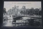 AK Paris L´Hôtel-de-Ville er le Pont d´Arcole 1923 ungebraucht -