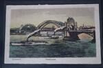 AK Düsseldorf Rheinbrücke gebraucht -