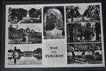 AK Düsseldorf Mehrbildkarte (Königsallee, Wildpark usw.) 1949 gebraucht -