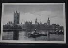 AK London Houses of Parliament 1960 gebraucht -