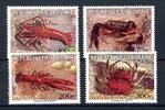 Gabun Gabun 1155-1158 postfrisch Krabben MiNr. 1155-1158 postfrisch Krabben -