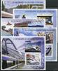 Komoren Blocksatz Komoren Blocksatz Block 439-443 postfrisch Eisenbahn MiNr. Block 439-443 postfrisch Eisenbahn -