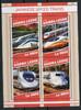 Sierra Leone KB mit Sierra Leone KB mit 10579-82 postfrisch Eisenbahn, Shinkansen MiNr. 10579-82 postfrisch Eisenbahn, Shinkansen -
