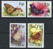 Fidschi Fidschi 517-520 postfrisch Schmetterling MiNr. 517-520 postfrisch Schmetterling -