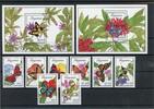 Guyana Guyana 3039-3046, Block 53-54 postfrisch Schmetterling MiNr. 3039-3046, Block 53-54 postfrisch Schmetterling -