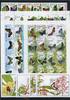 Guyana Guyana 3211-3218, Zd-Bg., Block 101-104 postfrisch Schmetterling MiNr. 3211-3218, Zd-Bg., Block 101-104 postfrisch Schmetterling -