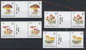 Falkland Inseln Falkland Inseln 468-471 ZSW postfrisch Pilze MiNr. 468-471 ZSW postfrisch Pilze -