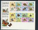 Lesotho Lesotho 442-457 Schmetterling Ersttagesbrief/FDC MiNr. 442-457 Schmetterling Ersttagesbrief/FDC -