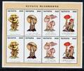 Guyana KB mit Guyana KB mit 5534-5537 postfrisch Pilze MiNr. 5534-5537 postfrisch Pilze -