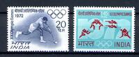Indien Indien 538-539 postfrisch Olympia München 1972 MiNr. 538-539 postfrisch Olympia München 1972 -