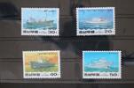 Korea Korea 3529-3532 postfrisch Schifffahrt MiNr. 3529-3532 postfrisch Schifffahrt -