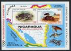 Nicaragua Nicaragua Block 114 postfrisch Olympia 1980 Lake Placid / Moskau MiNr. Block 114 postfrisch Olympia 1980 Lake Placid / Moskau -