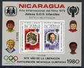 Nicaragua Nicaragua Block 110 A postfrisch Olympia 1980 Lake Placid / Moskau MiNr. Block 110 A postfrisch Olympia 1980 Lake Placid / Moska -